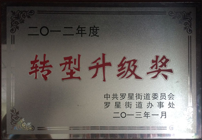 轉型升級(jí)獎